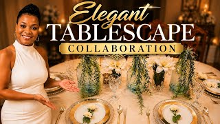 Elegant Tablescape Tuesday Collaboration | Budget-Friendly Table Decor Ideas