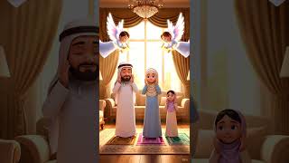 Waking Up for Fajr Prayer 🌅 | Islamic Kids Animation | Blessings of Salah with Family