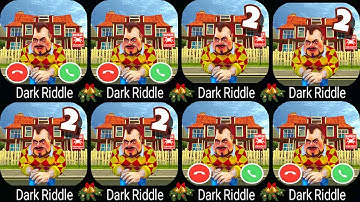 Dark ridle 2 full Chapter 5 christmas vs Dark riddle mod - Gameplay walkthrough | Part 1