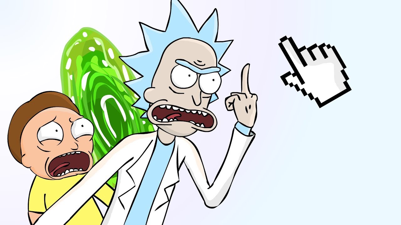 ⁣Rick And Morty vs. Animator