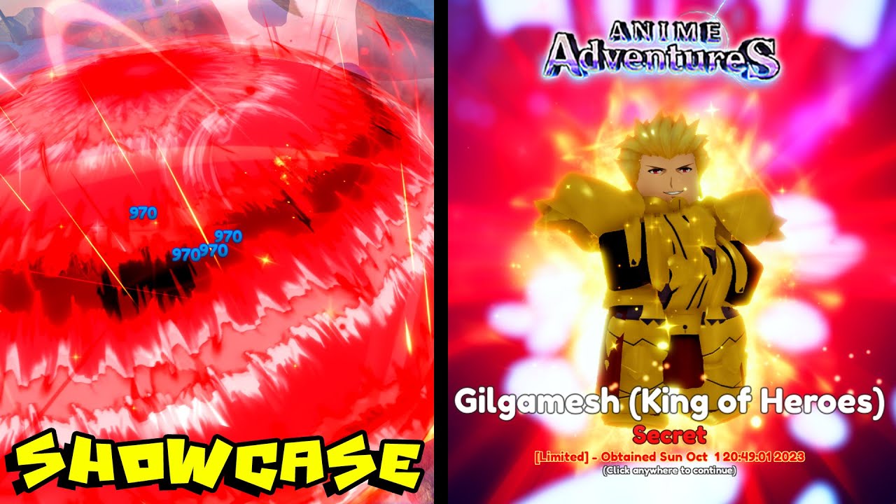 Anime Adventures/AA] Lv.131 Gilgamesh(Sup3)+Anz(Nim3)+Shisu+Aku+