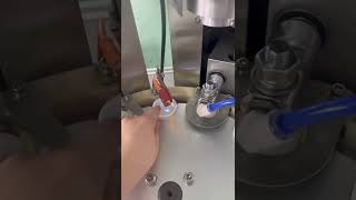 How to set up the wad liner detect sensor in cap wadding lining machine 