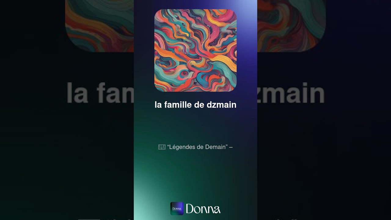 Song famille de demain 