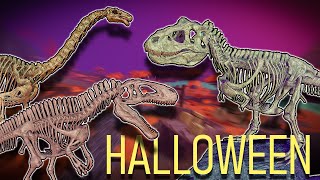 HALLOWEEN IS HERE IN DINOSAUR SIMULATOR! NEW FOSSIL SKINS & MORE!