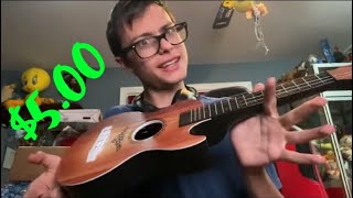 Let’s Review This $5 Ukulele!