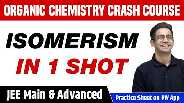 ISOMERISM in 1 Shot - All Concepts, Tricks & PYQs Covered | Class 11 | JEE Main & Advanced