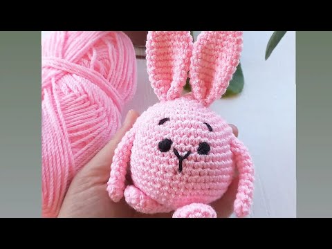 Amigurumi Minik Tavşan Yapımı Part 1 /How to Crochet Amigurumi Bunny