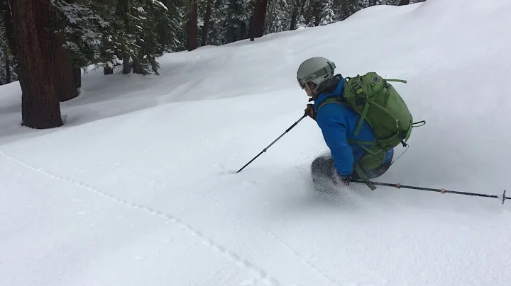 Deep Creek in Truckee/Tahoe Backcountry - March 20...