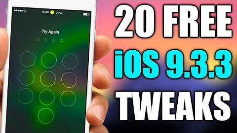 20 More FREE iOS 9.3.3 Jailbreak Cydia Tweaks
