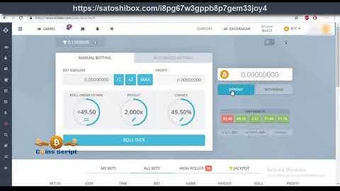 Bitsler Script free 10 BTC Deposit / Withdrawal proof/Free Script Please Check Description Below