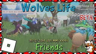 ROBLOX - Wolves' Life Beta - Friends #61 - HD (Closed)