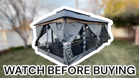 HEAVY DUTY CANOPY TENT - Hoteel 10X20 Canopy Tent - Honest Review