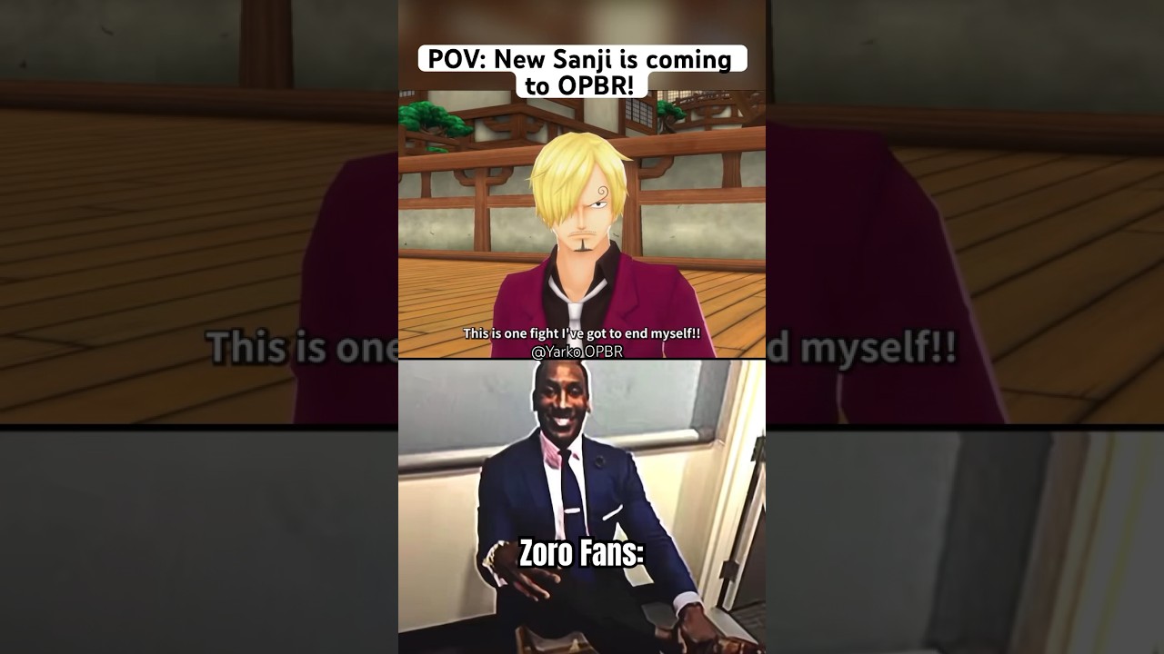 Sanji and zoro fans meme in OPBR! One piece bounty rush 