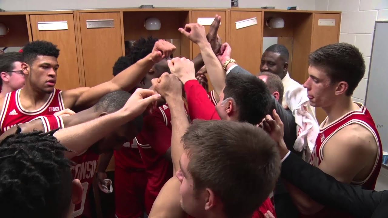 Inside the locker room after win over Iowa YouTube