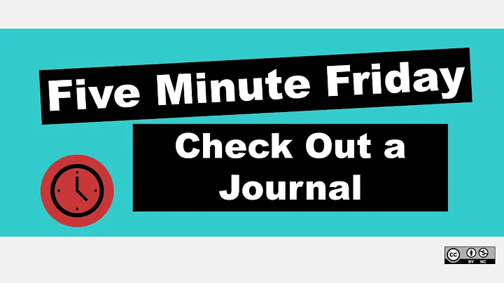Investigate a JOURNAL for CREDIBILITY | Five Minut...