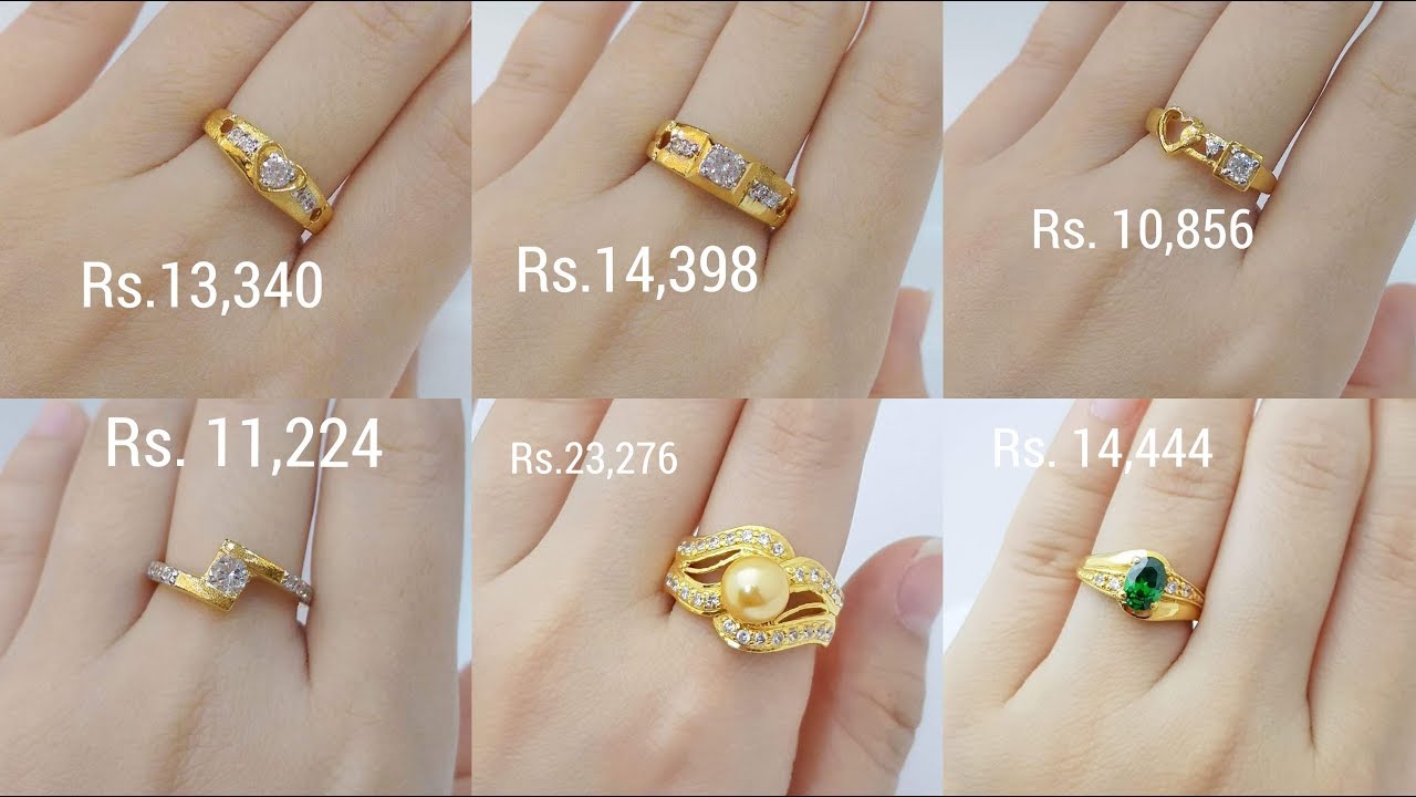 Latest Gold Ring Designs with PRICE YouTube