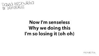 David Archuleta - Senseless [Lyrics on Screen] M'Fox