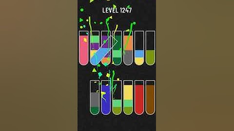 water sort puzzle - level 1247