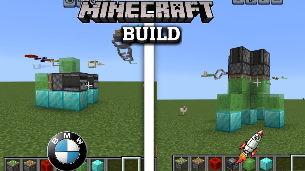 Minecraft Build hack - YouTube