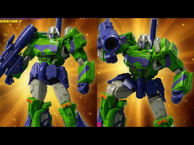 New transformers megatron g2 mdlx action figure fully revealed