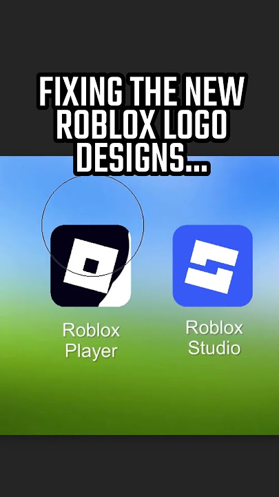 Fixing The New Roblox Logo Designs! #roblox