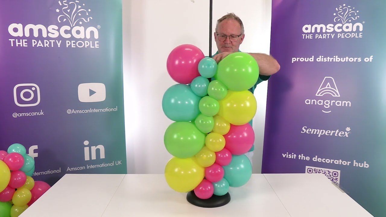 Creating Flat Tropical Columns with Latex Balloons