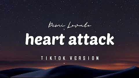 Demi Lovato - Heart Attack (speed up, tiktok version) [nightcore]  |  Lirik Terjemahan Indonesia