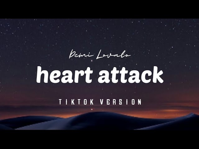 Demi Lovato - Heart Attack (speed up, tiktok version) [nightcore]  |  Lirik Terjemahan Indonesia class=