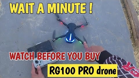 RG100 Pro 2nd flight test. Unexpected aircraft error happened during flight