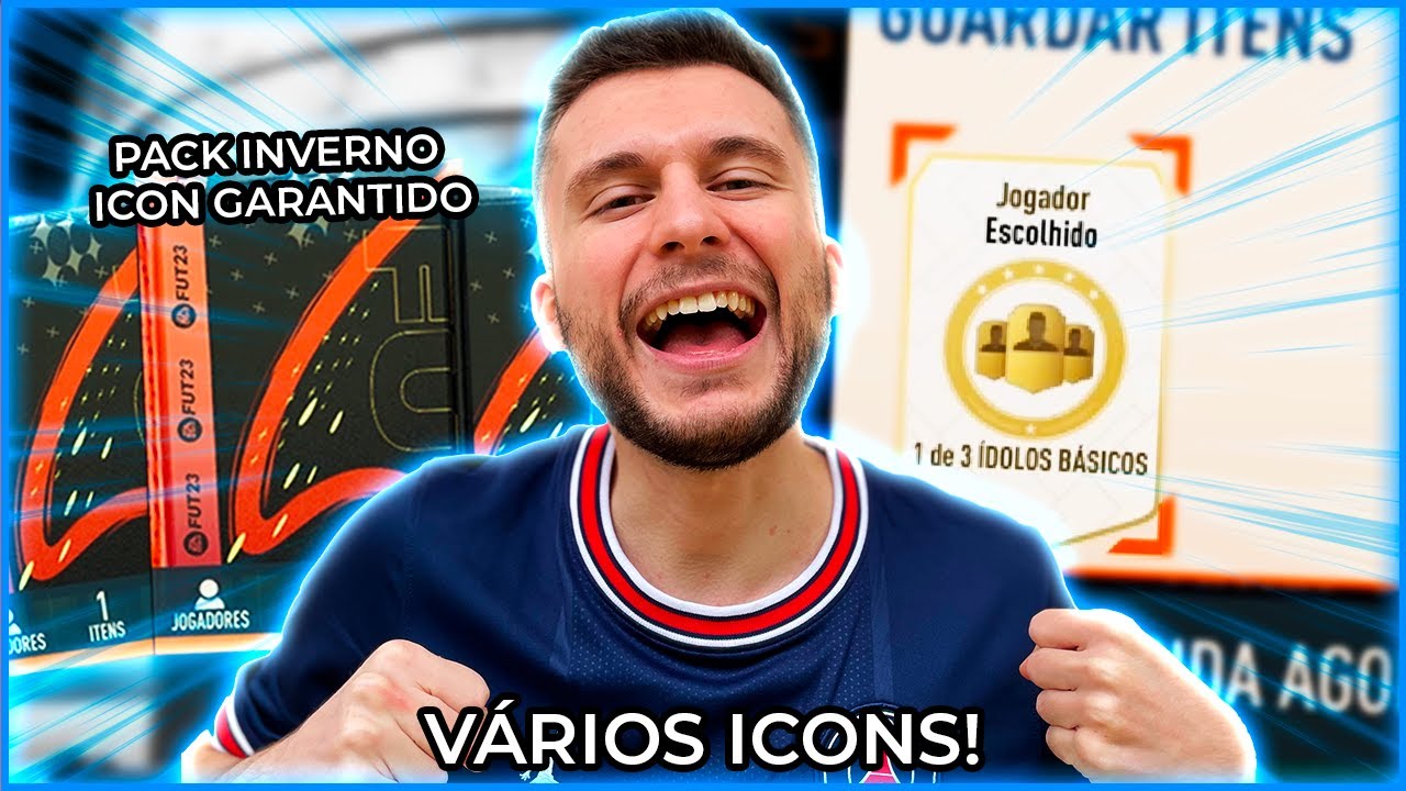 ABRI VÁRIOS PACKS DE ICON PP E ICON DA LOJA, DEU BOM?? FIFA 23 - ULTIMATE TEAM