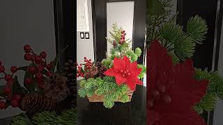 Adorno Floral Navideño/ Para tu Cocina 🎄🎄🎄