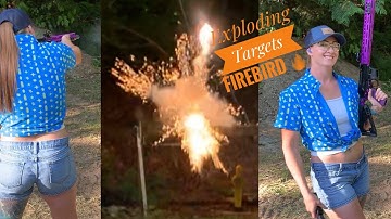 EXPLODING Targets - Firebird Targets