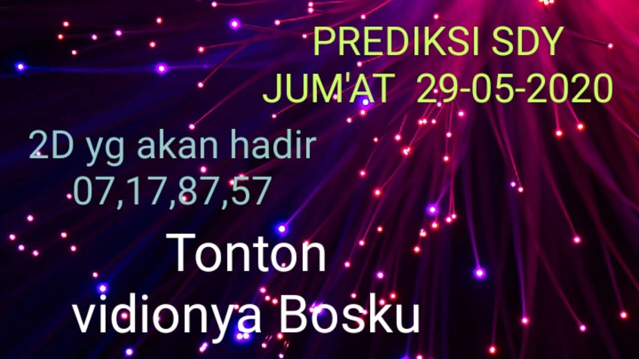 9+ Prediksi Sdy Jumat Predaktorevan