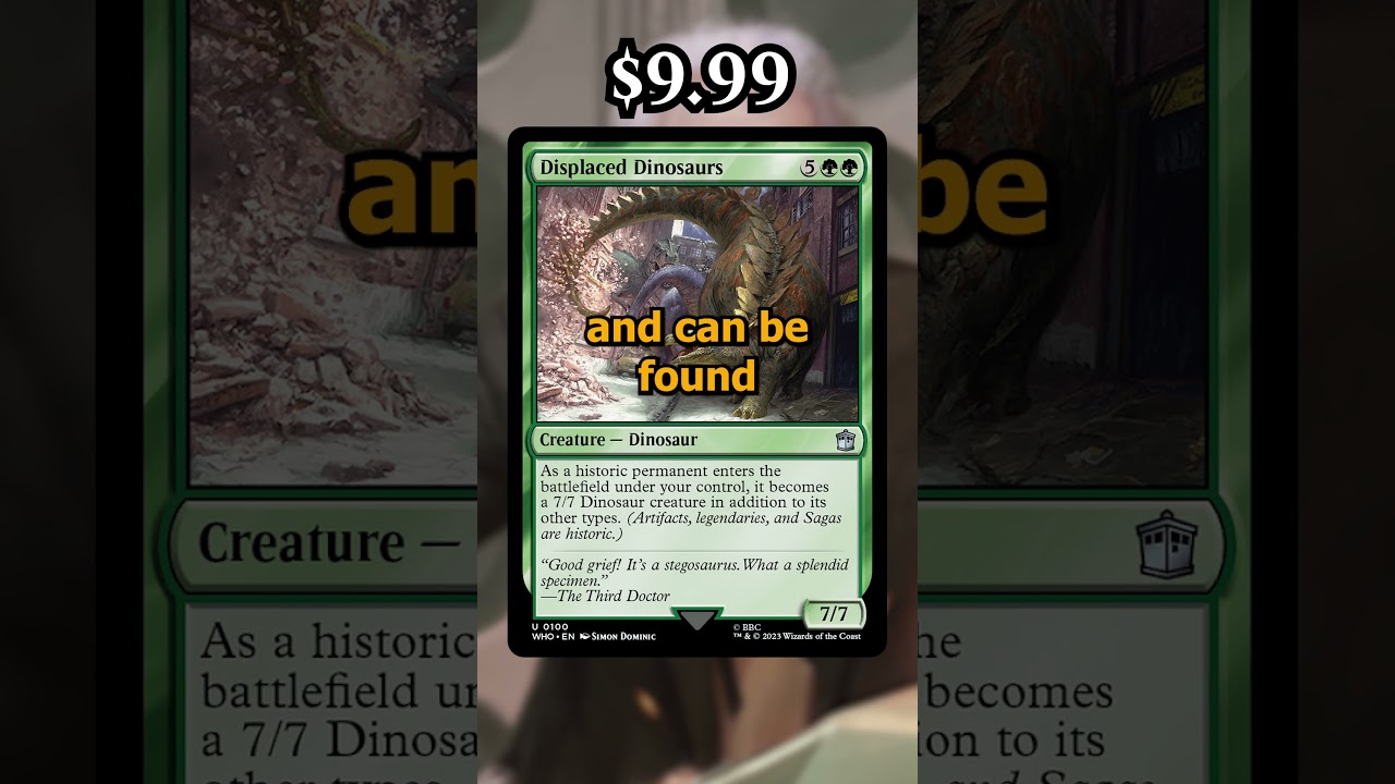 mtg doctor who most expensive cards The 50 Best Ranked Top New Cards in the
