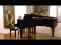 First Official Piano Performance of 5 Year Old