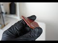 How to Burnish Edges on Veg Tan Leather - By an American Leather Craftsman // AFTER HOURS MFG. USA