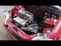 Doing a Quick K Swap In A EK Coupe