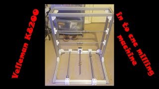 Velleman K8200 - Cnc Milling Machine Part 4