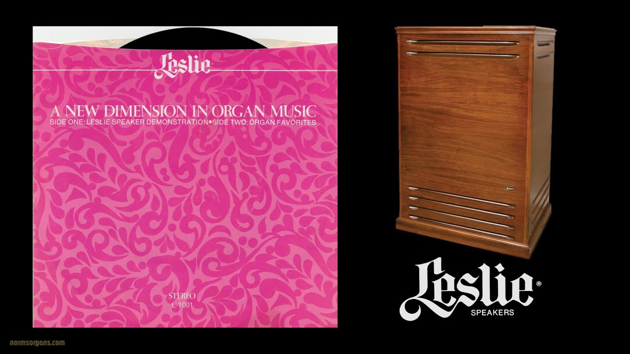 Leslie Speakers New Dimension In Organ Music - 70's demonstration record