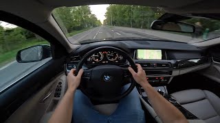 BMW F10 530D LCi 2014 X-Drive 190KW POV Review/Drive