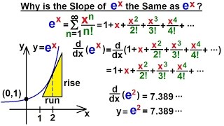 PreCalculus - Exponential Function (9 of 13) Slope of an Exponential Function