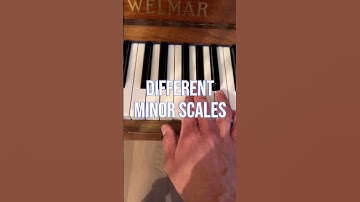 Different minor scales