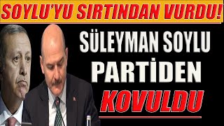 Süleyman Soylu İçi̇n Deprem Yaracak İddi̇a: Soylu Neden Parti̇den Kovuldu Tek Tek Anlatti