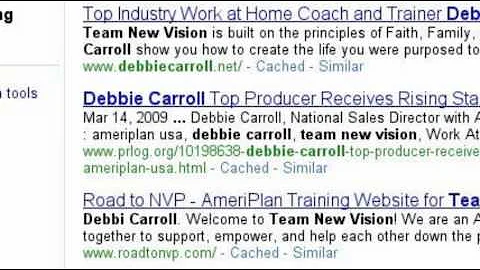 Debbi Carroll Earning a Living While Making a Diff...