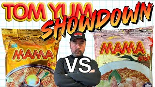The Ultimate MAMA Noodle Tom Yum Test - CREAMY Vs NORMAL
