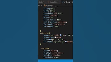 BUTTON HOVER EFFECT | @mswminthn | #shorts #design #webdesign #webdevelopment #html