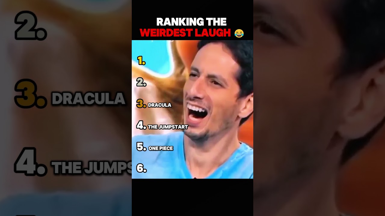 Ranking The weirdest Laugh 😂