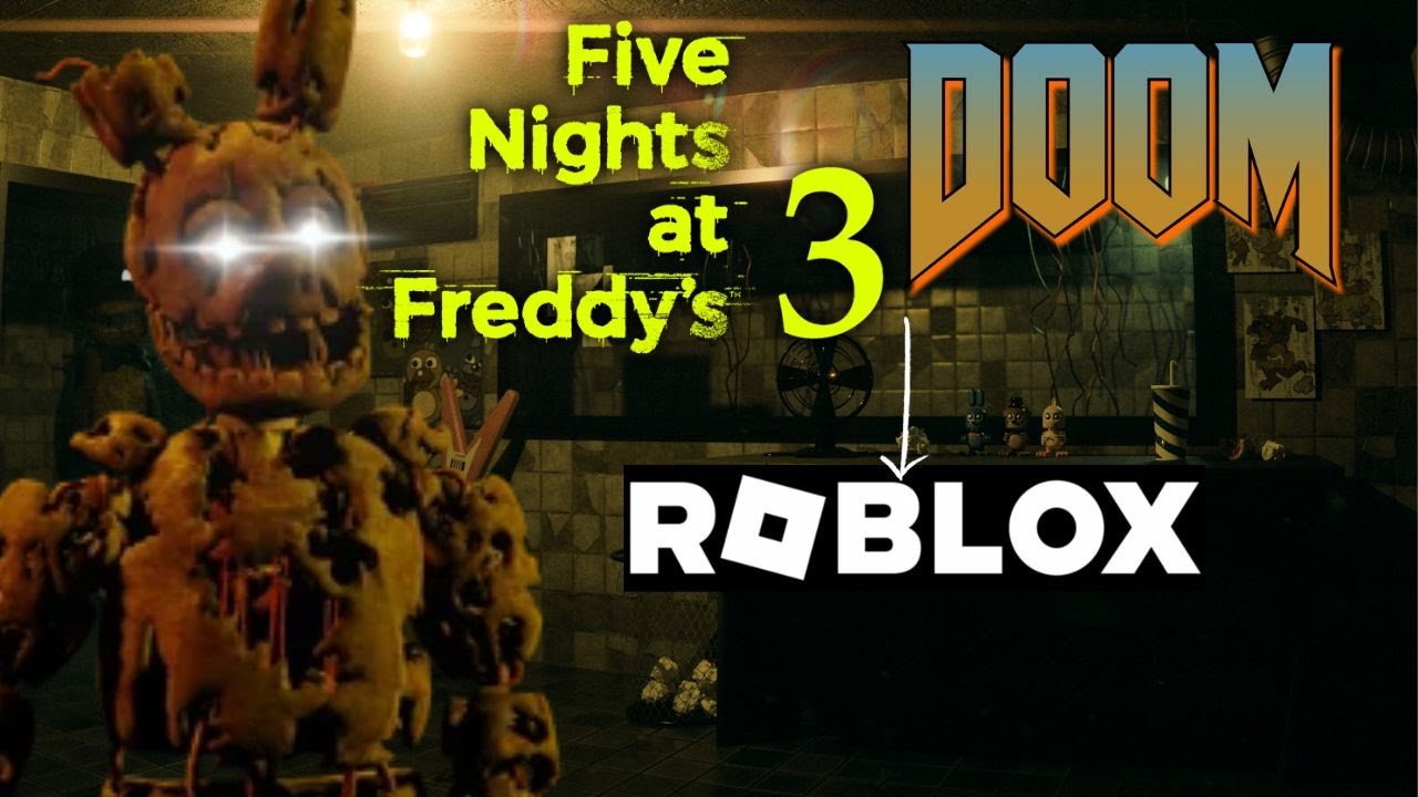 FNaF 3 Doom gameplay Roblox 