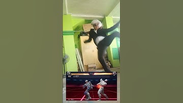 Tekken 8 Lee Chaolan Moves in Real Life! #tekken8 #leechaolan #martialarts #karate #cosplay