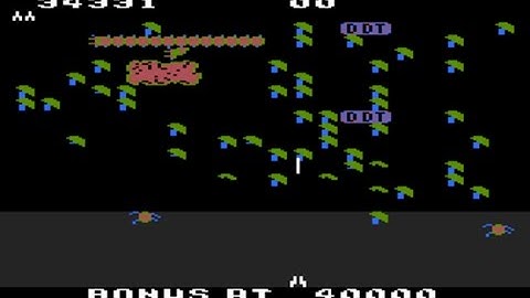 Millipede singleplayer Atari 5200 [prototype]